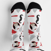 レッドキッチンシェフ ソックス (上部)