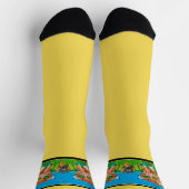 レッドキットクルーソックス ソックス (上部)