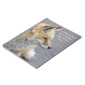 レッドキツネアリストテレス哲学引用文 ノートブック (左側)