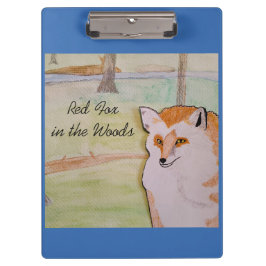 レッドキツネイン・ザ・ウッズ クリップボード