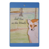 レッドキツネイン・ザ・ウッズ ミニクリップボード (裏面)