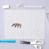 レッドキツネオンスノーティッシュペーパー 薄葉紙 (クラフト)