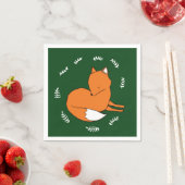 レッドキツネカクテルナプキン スタンダードカクテルナプキン (インサイチュ)