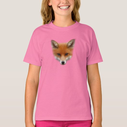 レッドキツネカッブTシャツ Tシャツ (正面)