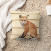 レッドキツネキットインザハドソンバレー クッション (ブランケット)