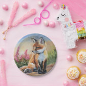 レッドキツネキット&マウス紙プレート ペーパープレート (パーティー)