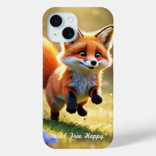 「レッドキツネキッ遊ト」 iPhone 15ケース