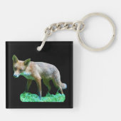 レッドキツネクブコースター キーホルダー (裏面)