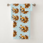 レッドキツネテイルズキツネカサイ バスタオルセット (インサイチュ)