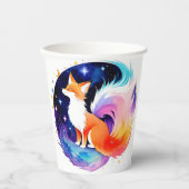 レッドキツネドリームズ誕生日 紙コップ (正面)