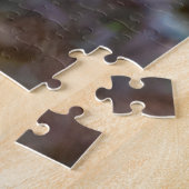 レッドキツネファミリーチャレンジ自然恋人 ジグソーパズル (側面)