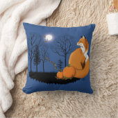レッドキツネフォレストカボチャ クッション (ブランケット)