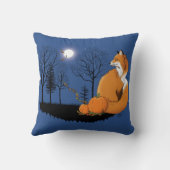 レッドキツネフォレストカボチャ クッション (裏面)