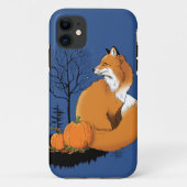 レッドキツネフォレストカボチャ Case-Mate iPhoneケース (裏面)