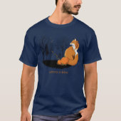 レッドキツネフォレストカボチャ Tシャツ (正面)