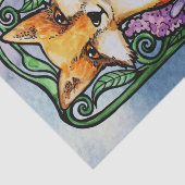 レッドキツネフローラ自然アート 薄葉紙 (詳細)