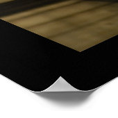 レッドキツネプリント ポスター (角)