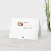 レッドキツネメリークリスマスカード シーズンカード (裏面)