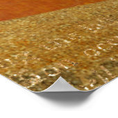 レッドキツネヴィンテージアートポスター ポスター (角)