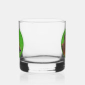 レッドキツネ絵画ズ – オリジナル野生動物アート ウイスキーグラス (左)