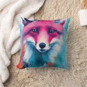 レッドキツネ装飾用クッション クッション (ブランケット)