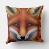 レッドキツネ装飾用クッション クッション (裏面)