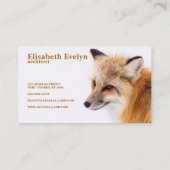 レッドキツネ 名刺 (裏面)