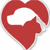 レッドキャットカスタムカットビニールのシール シール (正面)