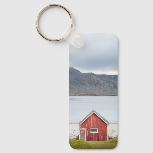 レッドキャビンランベルグロフォテン キーホルダー (正面)