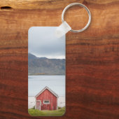 レッドキャビンランベルグロフォテン キーホルダー (裏面)