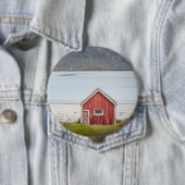 レッドキャビンランベルグロフォテン 缶バッジ (インサイチュ)