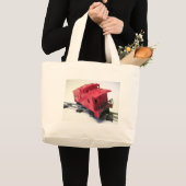 レッドキャブース ラージトートバッグ (正面(商品))