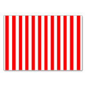 レッドキャンディーケーンストライプズ テーブルナンバー (正面)