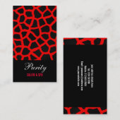 レッドキリンプリントデザイン名刺 名刺 (正面/裏面)