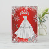 レッドキンセアニェラ15thエリートエレガントバースデーパーティー 招待状 (スタンド正面)