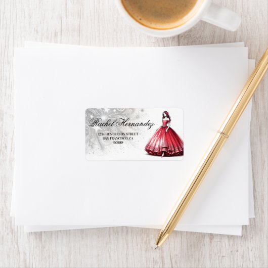 レッドキンセアニラガール ラベル (インサイチュ)