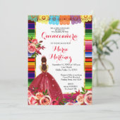 レッドキンセアニラ誕生日 招待状 (スタンド正面)