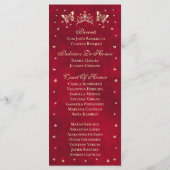 レッドキンセアニラ金ゴールドティアラバタフライ15歳 プログラム (裏面)