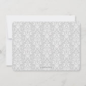 レッドギフトボウホリデーパーティー招待状 招待状 (裏面)