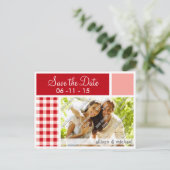 レッドギンガム 案内ポストカード (スタンド正面)