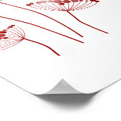 レッドクイーンアンズレース ポスター (角)