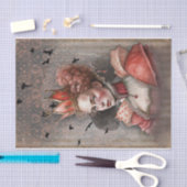 レッドクイーンデカッペ紙 薄葉紙 (クラフト)