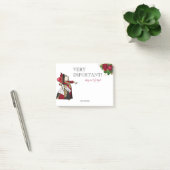 レッドクイーンハートヴィンテージ ポストイット (オフィス)