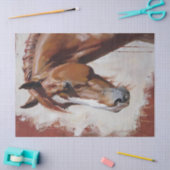 レッドクォーターホース 薄葉紙 (クラフト)