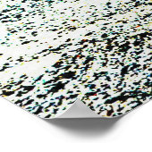 レッドクラシックヴィンテージベルエアカーアートポスター ポスター (角)