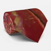 レッドクリケットボール抽象芸術アートプリントデザイン ネクタイ (ロール)
