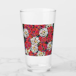 レッドクリスタルフローラ開花 タンブラーグラス