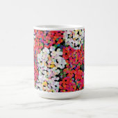 レッドクリスタルフローラ開花 モーフィングマグカップ (中央)