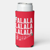 レッドクリスマスカロルをテーマにしたクーラーボックス スリム缶クーラー (Seltzer裏面)