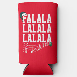 レッドクリスマスカロルをテーマにしたクーラーボックス スリム缶クーラー